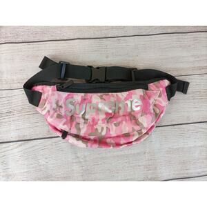 Supreme Waist Bag Fanny Pack Pink Brown Camo